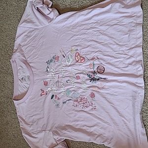 Disney Princess Icons Plus Size Crop tee